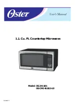 Preview for 1 page of Oster OGCMJ411S2-10 User Manual