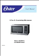 Preview for 1 page of Oster OGCMZD07S2B-07 User Manual