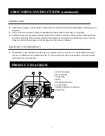 Preview for 6 page of Oster OGD21101 User Manual