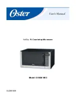 Preview for 1 page of Oster OGG61403 User Manual