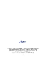 Предварительный просмотр 18 страницы Oster OGT3901 User Manual