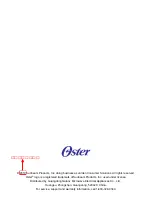 Предварительный просмотр 24 страницы Oster OGT3902 User Manual