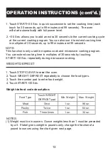 Preview for 14 page of Oster OGWT1603SE User Manual