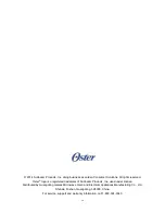 Preview for 17 page of Oster OGZC1101 User Manual