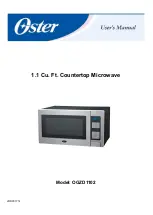 Oster OGZD1102 User Manual предпросмотр