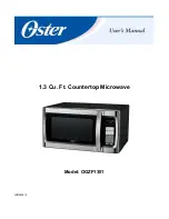 Preview for 1 page of Oster OGZF1301 User Manual