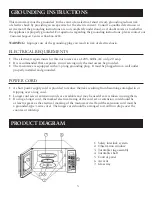 Предварительный просмотр 5 страницы Oster OM1101N0E User Manual