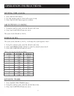 Preview for 7 page of Oster OM1101N0E User Manual