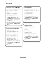 Preview for 8 page of Oster OPB0100 Instruction/Recipe Booklet