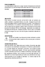 Preview for 12 page of Oster OS-BCF11002WE Instruction Manual