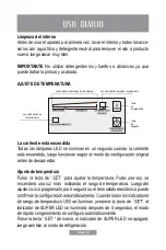 Предварительный просмотр 11 страницы Oster OS-BCF3502WE Instruction Manual