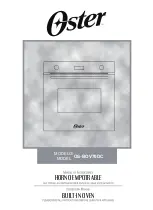 Preview for 1 page of Oster OS-BOV70DC Instruction Manual
