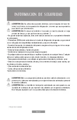 Предварительный просмотр 5 страницы Oster OS-DF2600V Instruction Manual