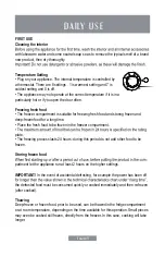 Preview for 26 page of Oster OS-DF2800V Instruction Manual