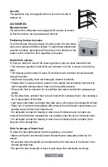 Preview for 27 page of Oster OS-DF2800V Instruction Manual