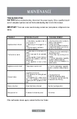 Preview for 30 page of Oster OS-DF2800V Instruction Manual