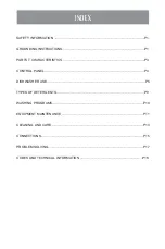 Предварительный просмотр 21 страницы Oster OS-DWMIT Instruction Manual