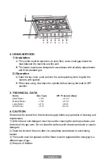 Предварительный просмотр 16 страницы Oster OS-GSBCW30HSS Instruction Manual