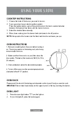 Предварительный просмотр 20 страницы Oster OS-GSBCW30HSS Instruction Manual