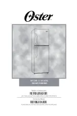 Предварительный просмотр 1 страницы Oster OS-NF21200BD Instruction Manual