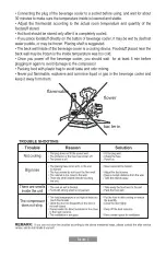 Предварительный просмотр 10 страницы Oster OS-VSC450 Instruction Manual