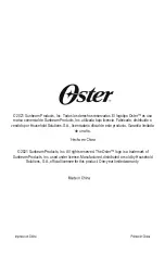 Preview for 16 page of Oster OS-WC08SC Instruction Manual