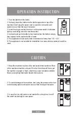 Предварительный просмотр 13 страницы Oster OS-WD1800 Instruction Manual