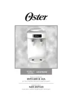 Preview for 1 page of Oster OS-WD520W Instruction Manual