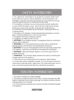 Предварительный просмотр 12 страницы Oster OS-WD520W Instruction Manual