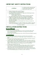 Preview for 4 page of Oster OSDR325B1 Instruction Manual