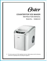Preview for 1 page of Oster OSIM22SV Instruction Manual