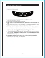 Preview for 8 page of Oster OSIM22SV Instruction Manual