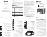 Предварительный просмотр 1 страницы Oster OSTER 6051 User Manual