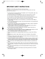 Предварительный просмотр 8 страницы Oster OSTER OMW4990 Owner'S Manual