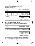 Предварительный просмотр 16 страницы Oster OSTER OMW4990 Owner'S Manual