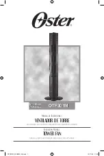 Oster OTF301M Instruction Manual preview