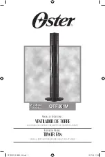 Oster OTF301M Instruction Manual предпросмотр