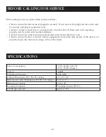 Preview for 14 page of Oster OTM1101GBS User Manual