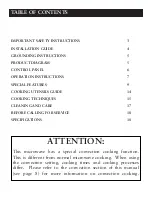 Предварительный просмотр 2 страницы Oster OTM1101VBS User Manual