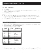 Preview for 7 page of Oster OTM1101VBS User Manual