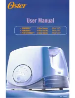 Предварительный просмотр 1 страницы Oster Perfectionist 6322 User Manual