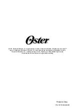 Preview for 40 page of Oster POGGM3901M Instruction Manual