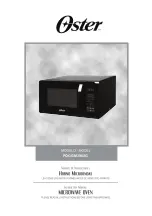 Предварительный просмотр 1 страницы Oster POGGM3902G Instruction Manual