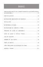 Предварительный просмотр 2 страницы Oster POGJ91101G Instruction Manual