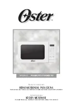 Предварительный просмотр 1 страницы Oster POGME2701 Instruction Manual