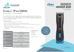 Oster Pro3000i Manual preview