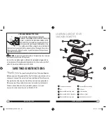 Preview for 3 page of Oster Smoker Roaster Oven User Manual