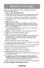 Предварительный просмотр 14 страницы Oster TOTAL PREP FPSTFP1355 Instruction Manual