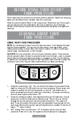 Preview for 17 page of Oster TOTAL PREP FPSTFP1355 Instruction Manual