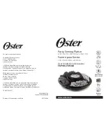 Preview for 1 page of Oster TSP100 User Manual